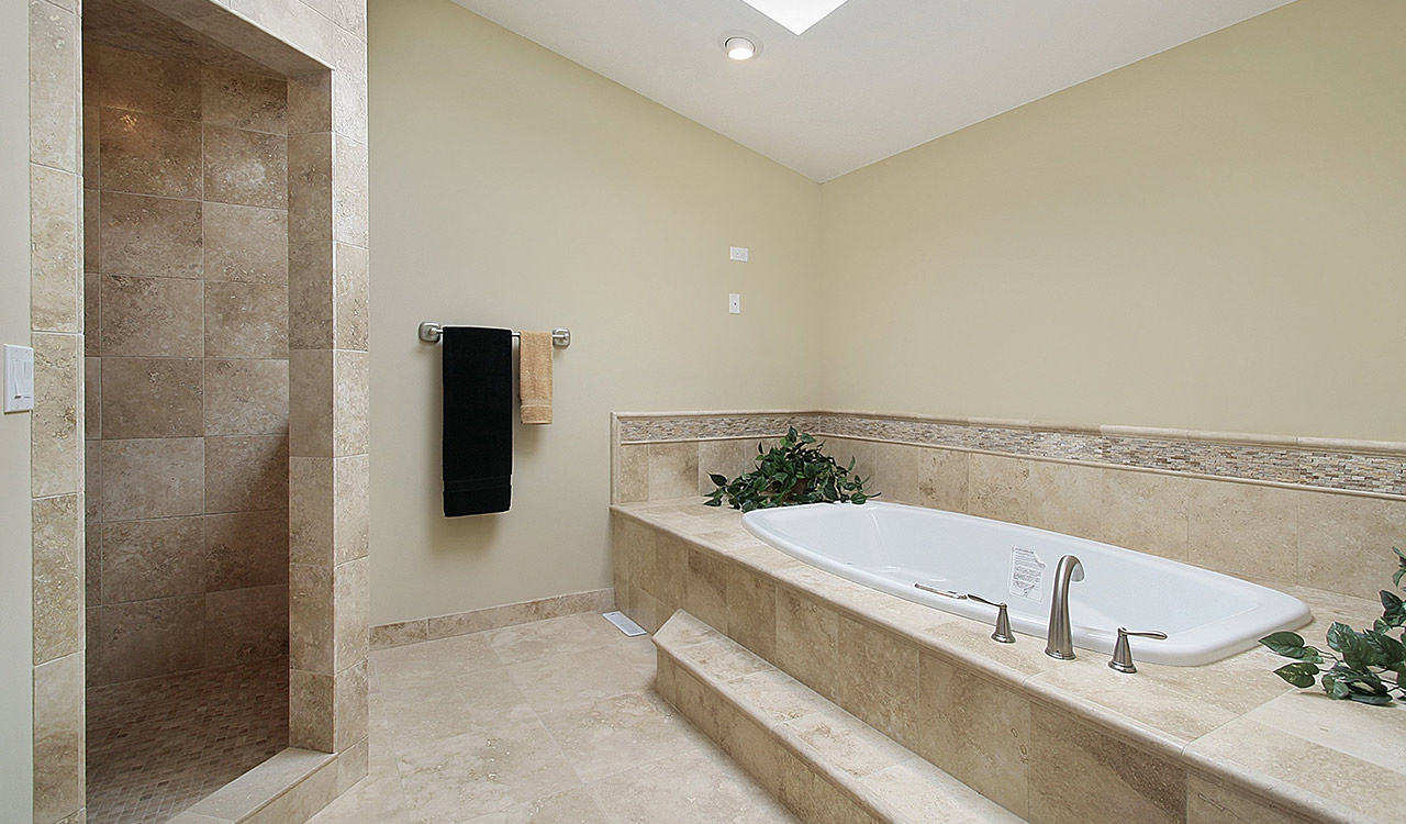 Beautiful custom design build bathroom installations.